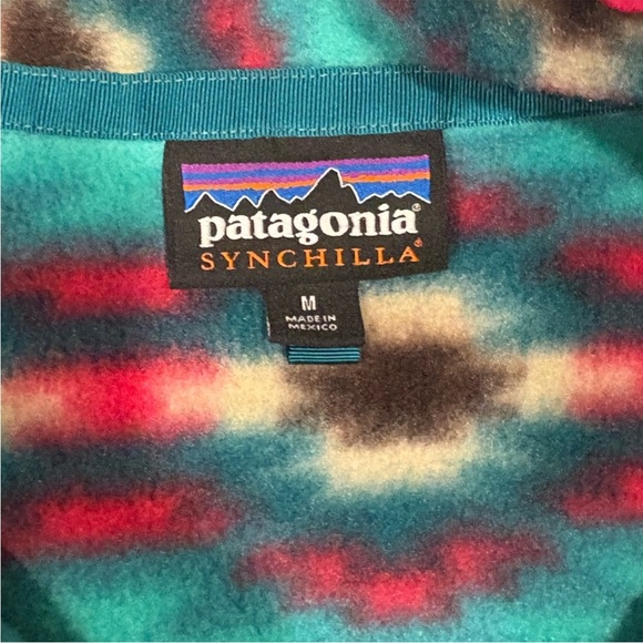 Patagonia Men's Vibrant Zip-Up Sweater - Picture 4 of 5